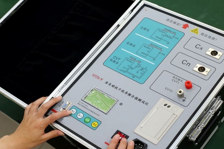 High-Voltage Dielectric Loss Tester